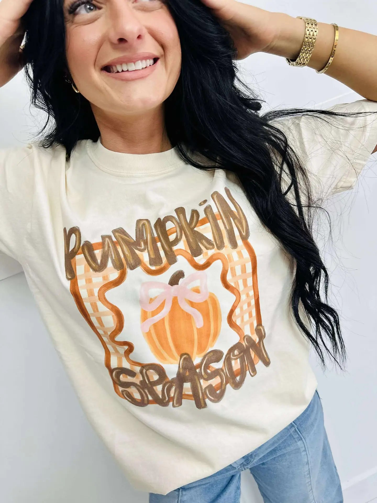 Pumpkin Season Fall Graphic Tee
