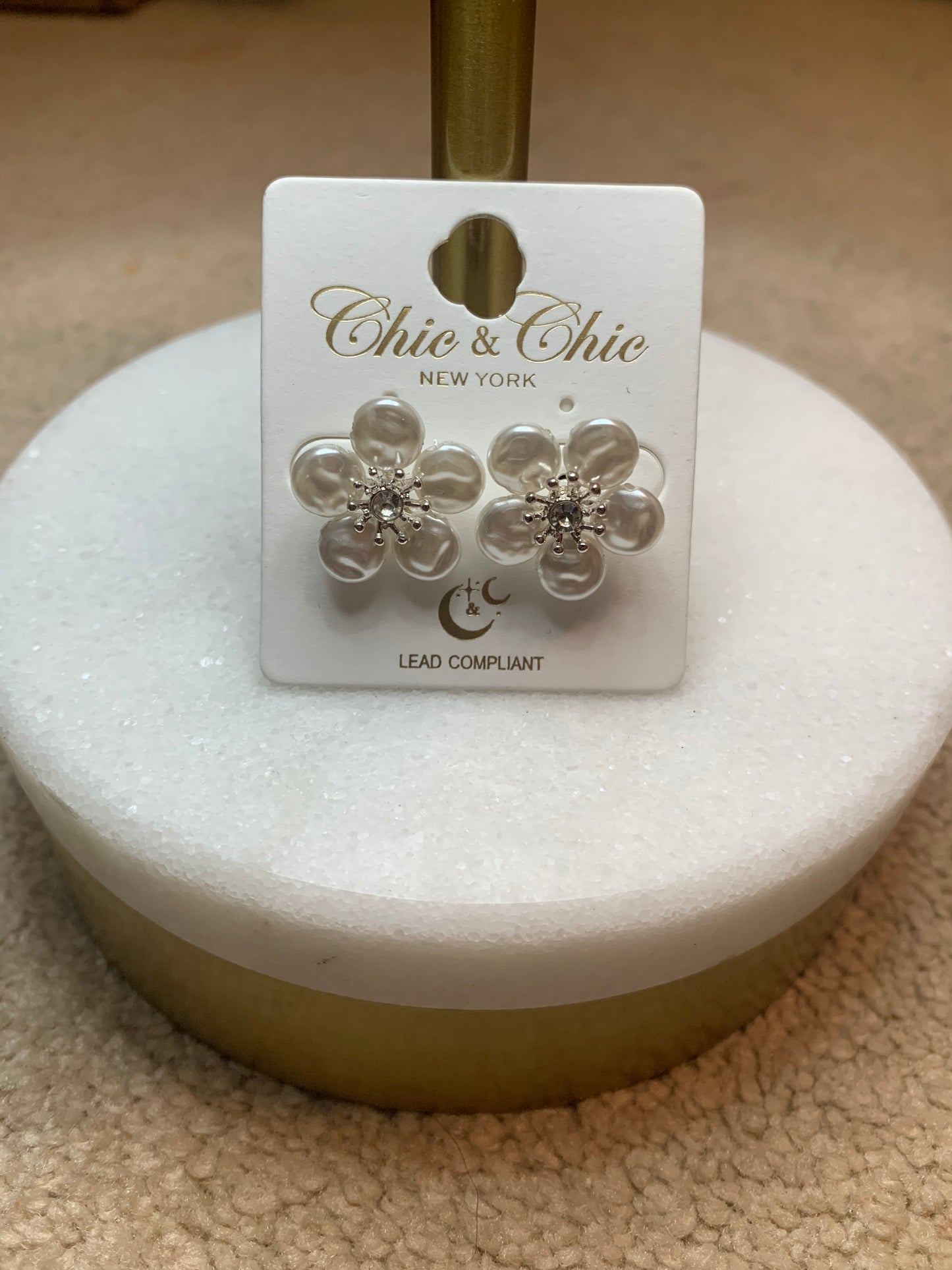 Floral Flower Studs of Elegance