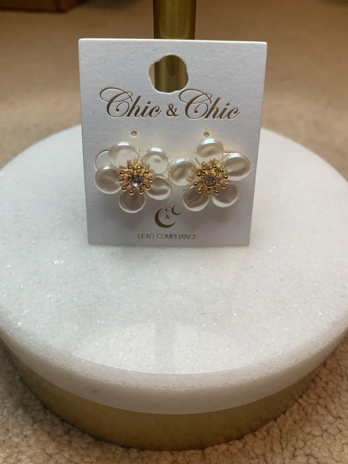 Floral Flower Studs of Elegance