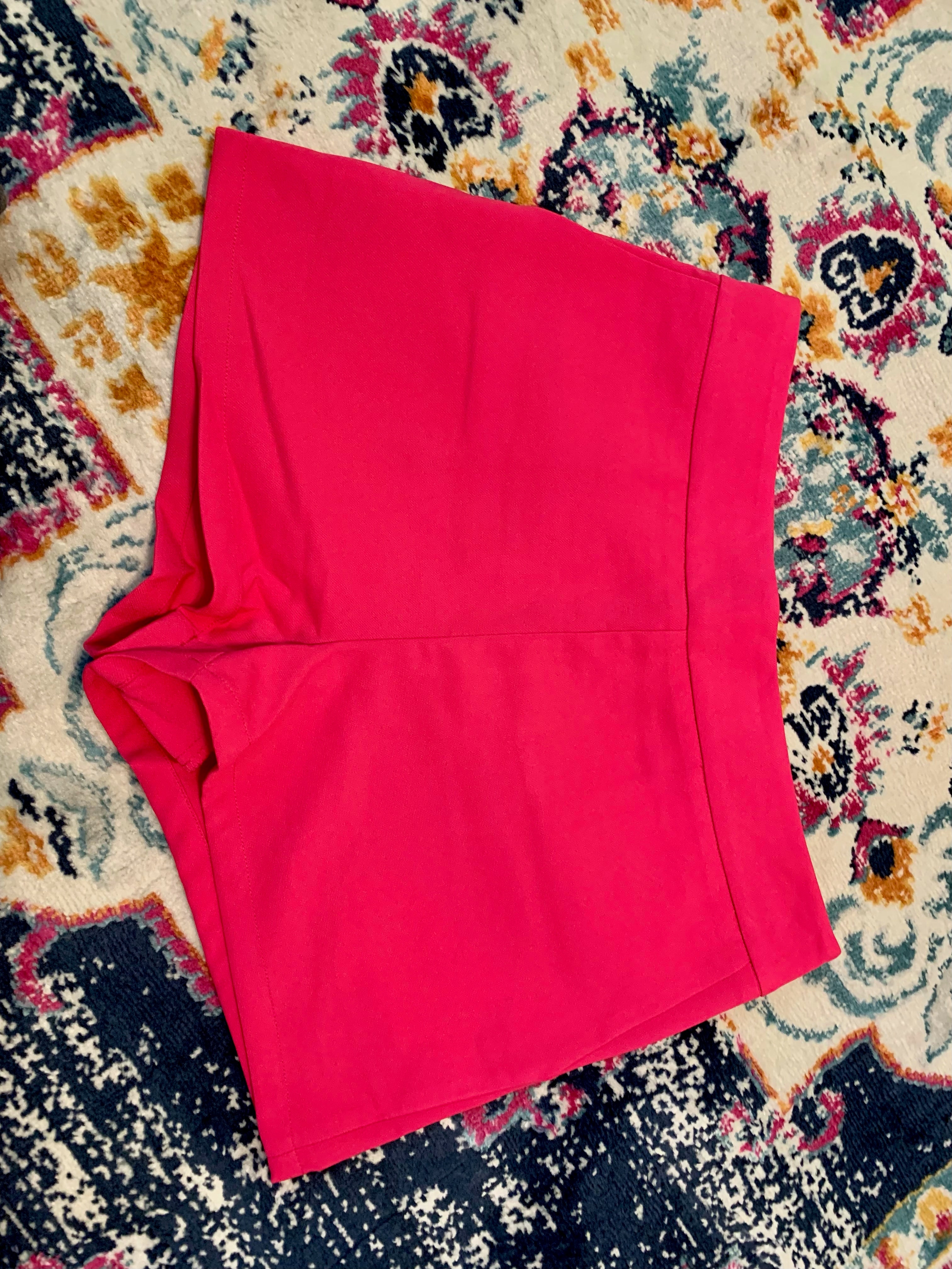 Hot Pink Dressy Shorts Large