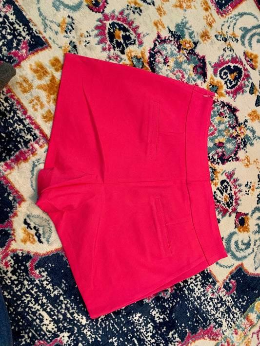 Hot Pink Dressy Shorts
