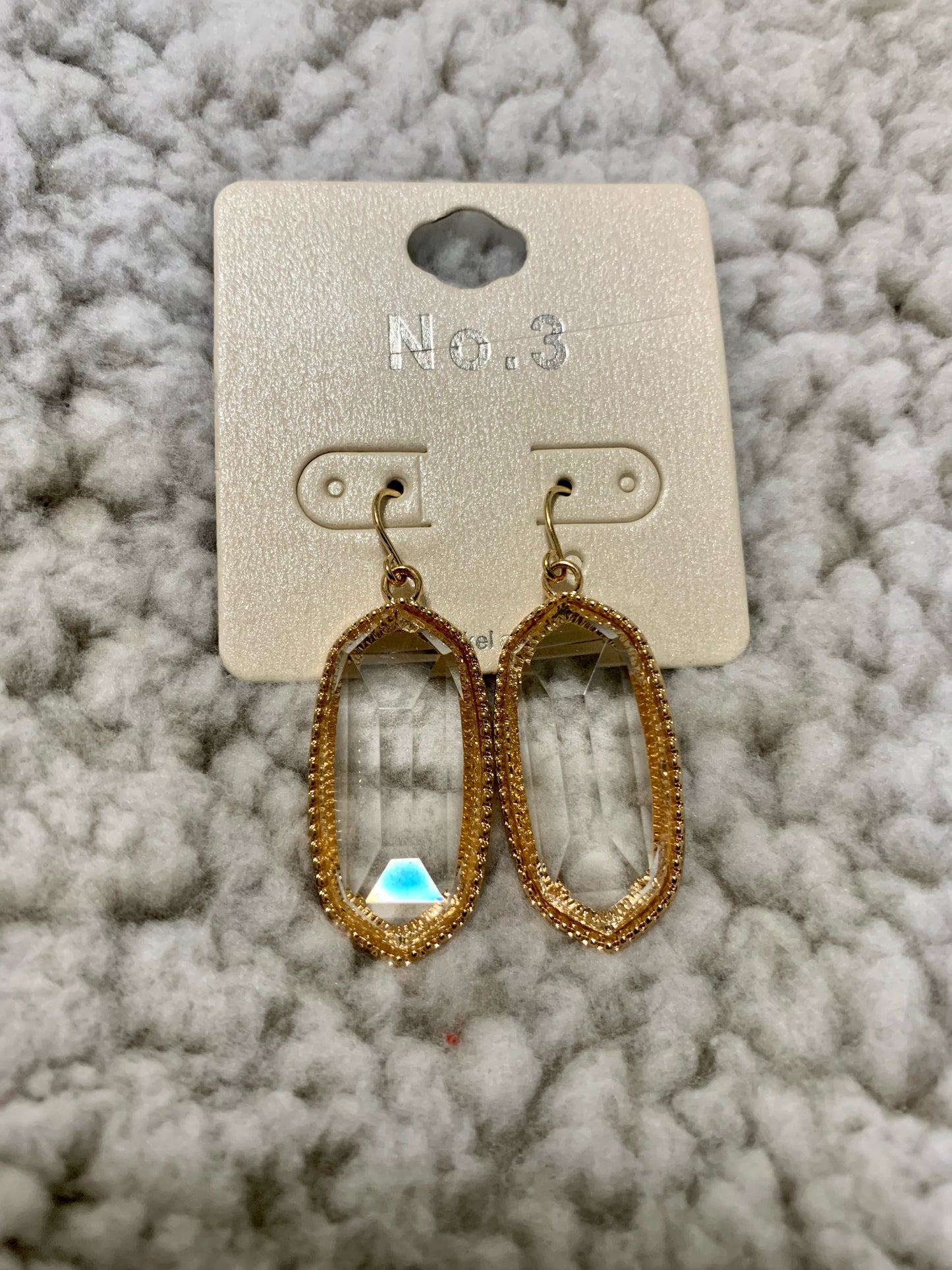 Crystal Drop Dangle Earrings