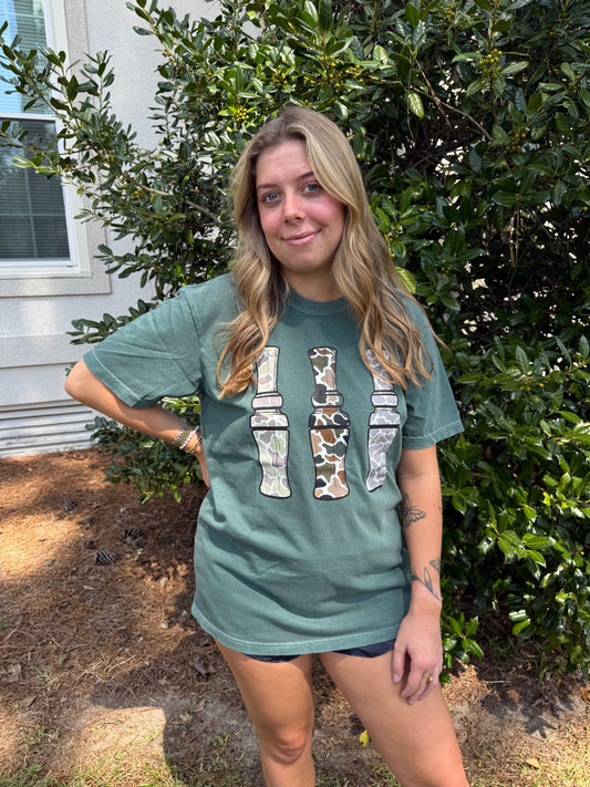 Duck Call Hunting Graphic Tee