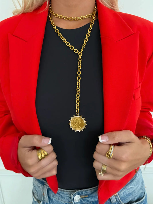 XL Chansutt Coin Necklace