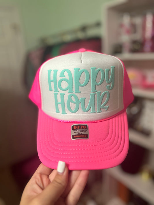 Happy Hour Trucker Hats