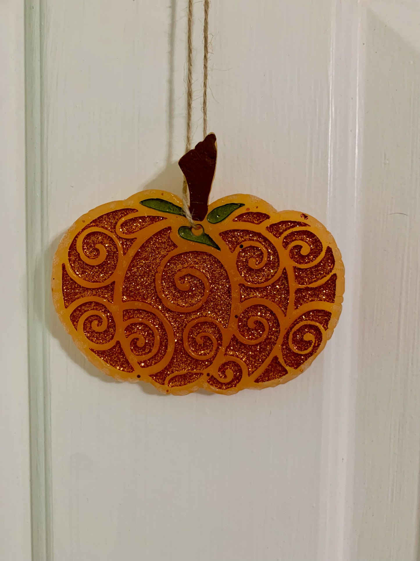 Fancy Fall Pumpkin Car Freshie