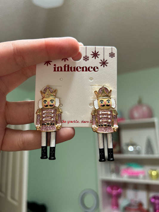 Christmas Nutcracker Dangle Earrings