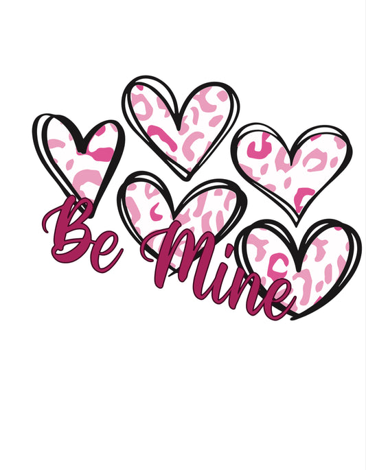 "Be Mine" Valentines Day Pullover Design