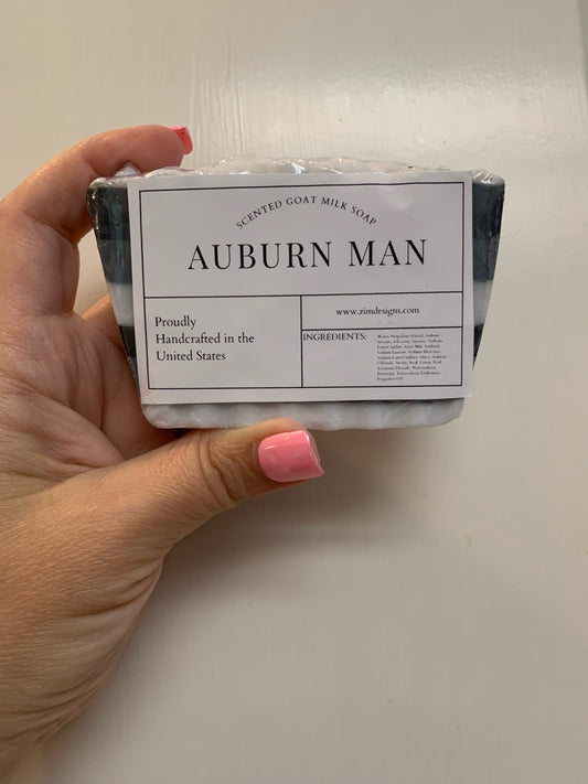 Auburn Man Goat Milk Soap