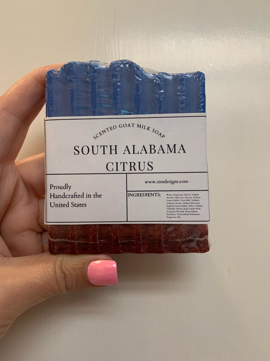 South Alabama Citrus Goat Milk Soap