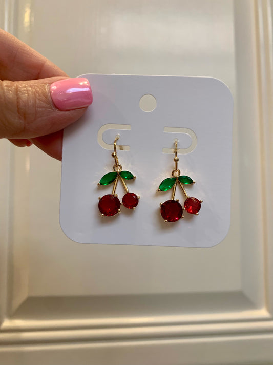 Cherry Dangle Earrings
