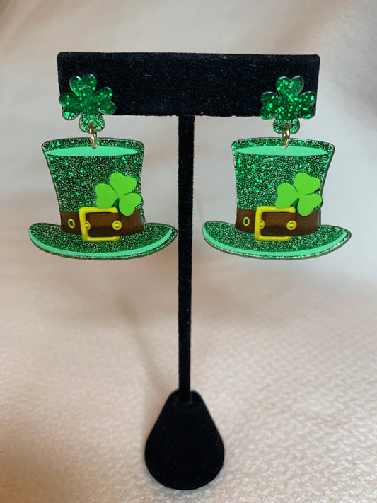 St.Patricks Day Acrylic Themed Hat