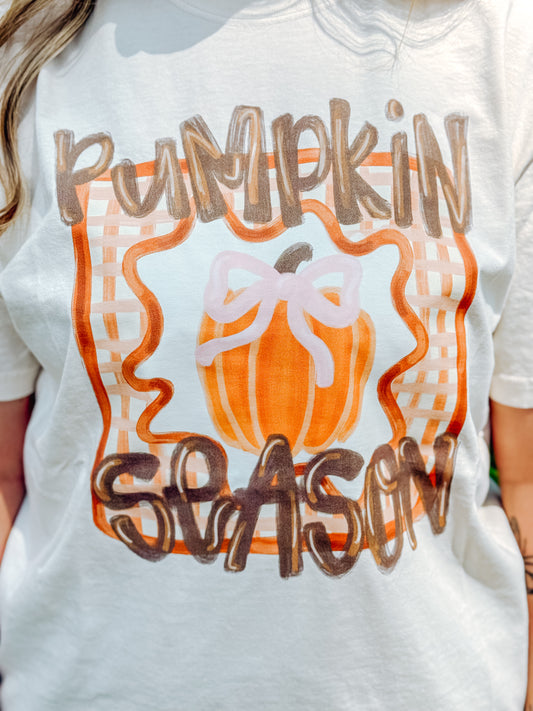 Pumpkin Season Fall Graphic Tee