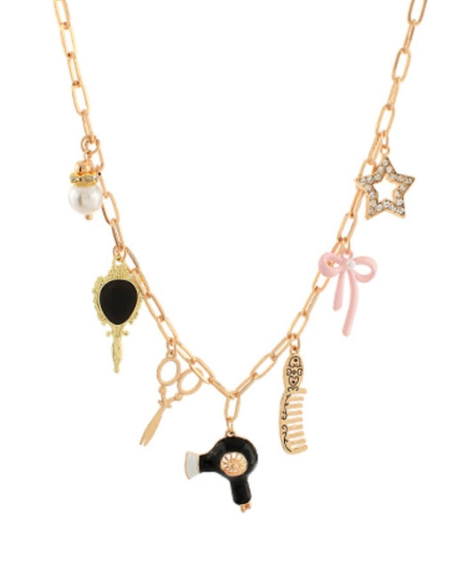 Salon Styled Charm Necklace