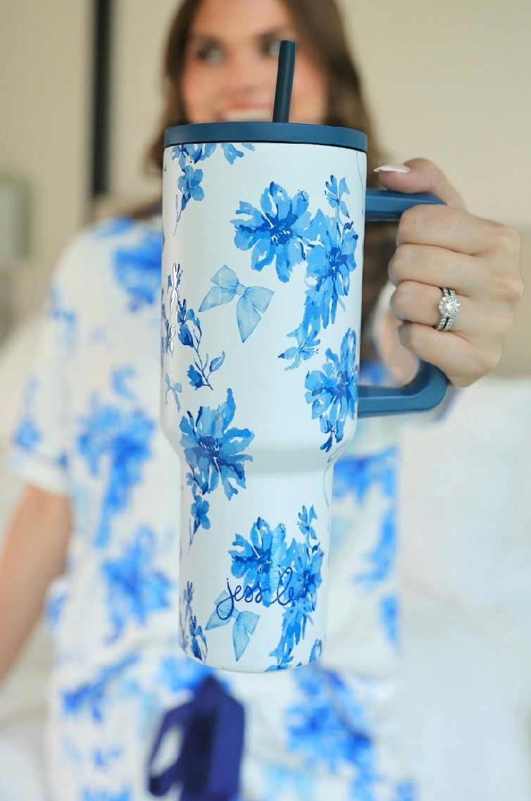 Blossom Floral Tumbler
